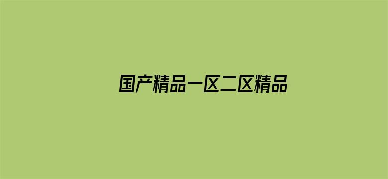 >国产精品一区二区精品视频导航横幅海报图