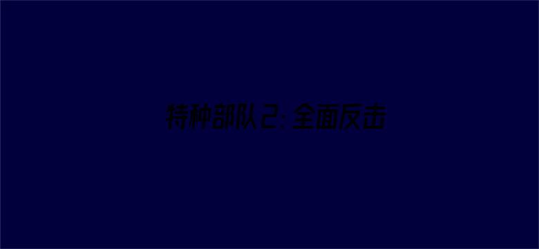 特种部队2：全面反击（普通话）